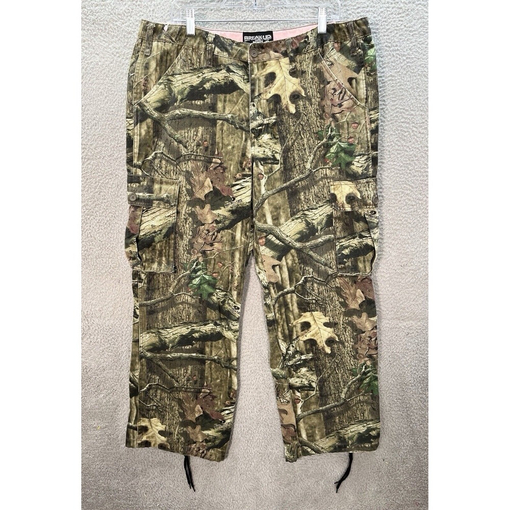 Mossy‎ Oak Pants Womens Extra Large Camouflage Break Up Infinity Camo Outdoors